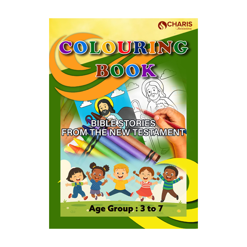 Colouring book for kids - Story of Jesus